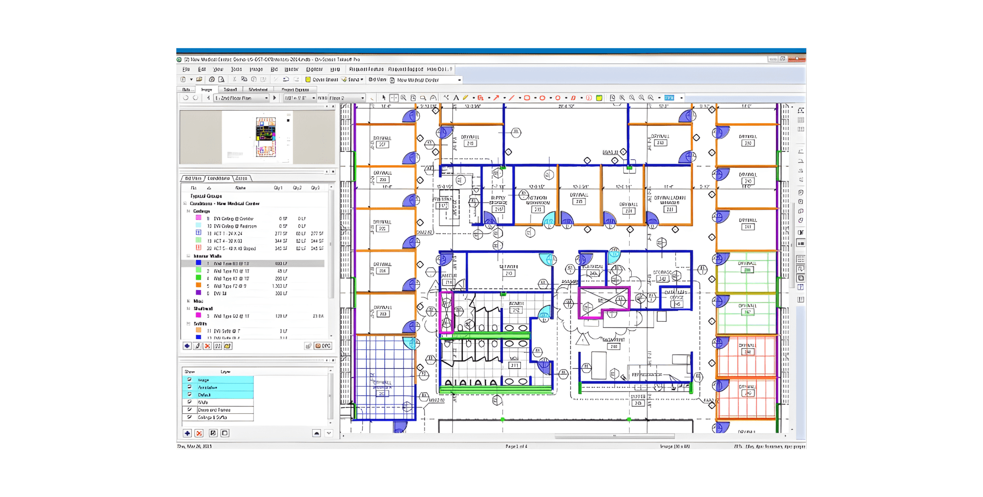 Marked Plans preview